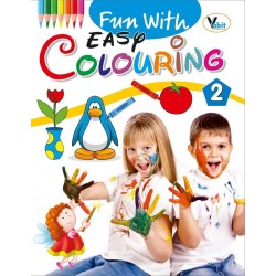 كراسة تلوين للاطفال ايزي 2 متعة التلوين الذكي ورق فاخر 16 Easy coloring VI-047
